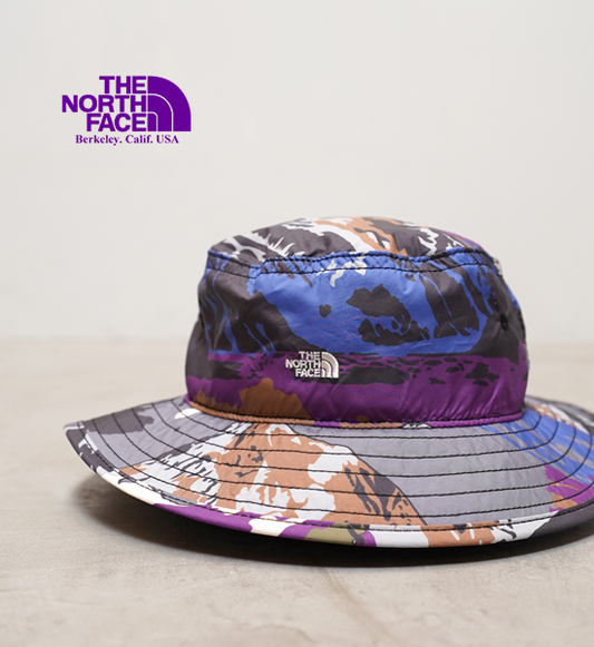 【THE NORTH FACE PURPLE LABEL】ノースフェイスパープルレーベル Mountain Wind Hat "Purple" ※ネコポス可