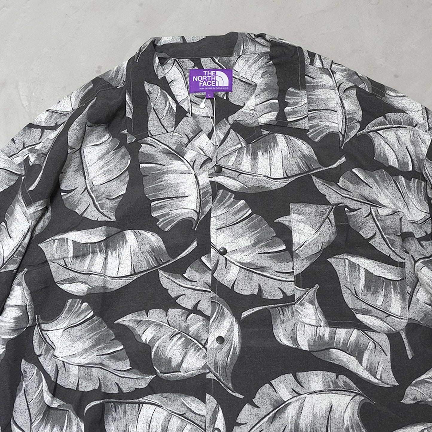 【THE NORTH FACE Purple Label】ノースフェイスパープルレーベル  men's PPA Field Shirt "Asphalt Gray"