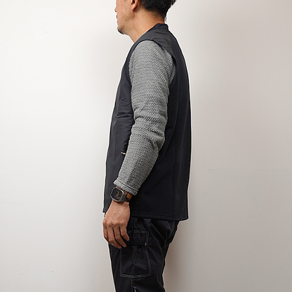 【HOUDINI】フーディニ men's Moonwalk Vest "True Black"