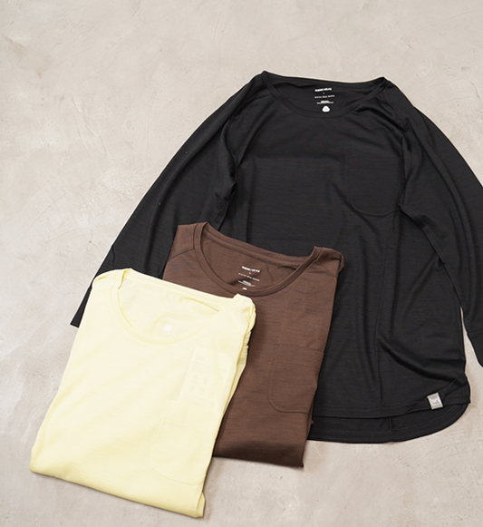 【atelier Blue bottle】アトリエブルーボトル Hiker's T-shirts 2024(8sleeve) "3Color"