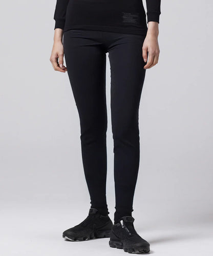 【TAION】タイオン women's Merino Wool Under Wear Long Leggings "Black" ※ネコポス可