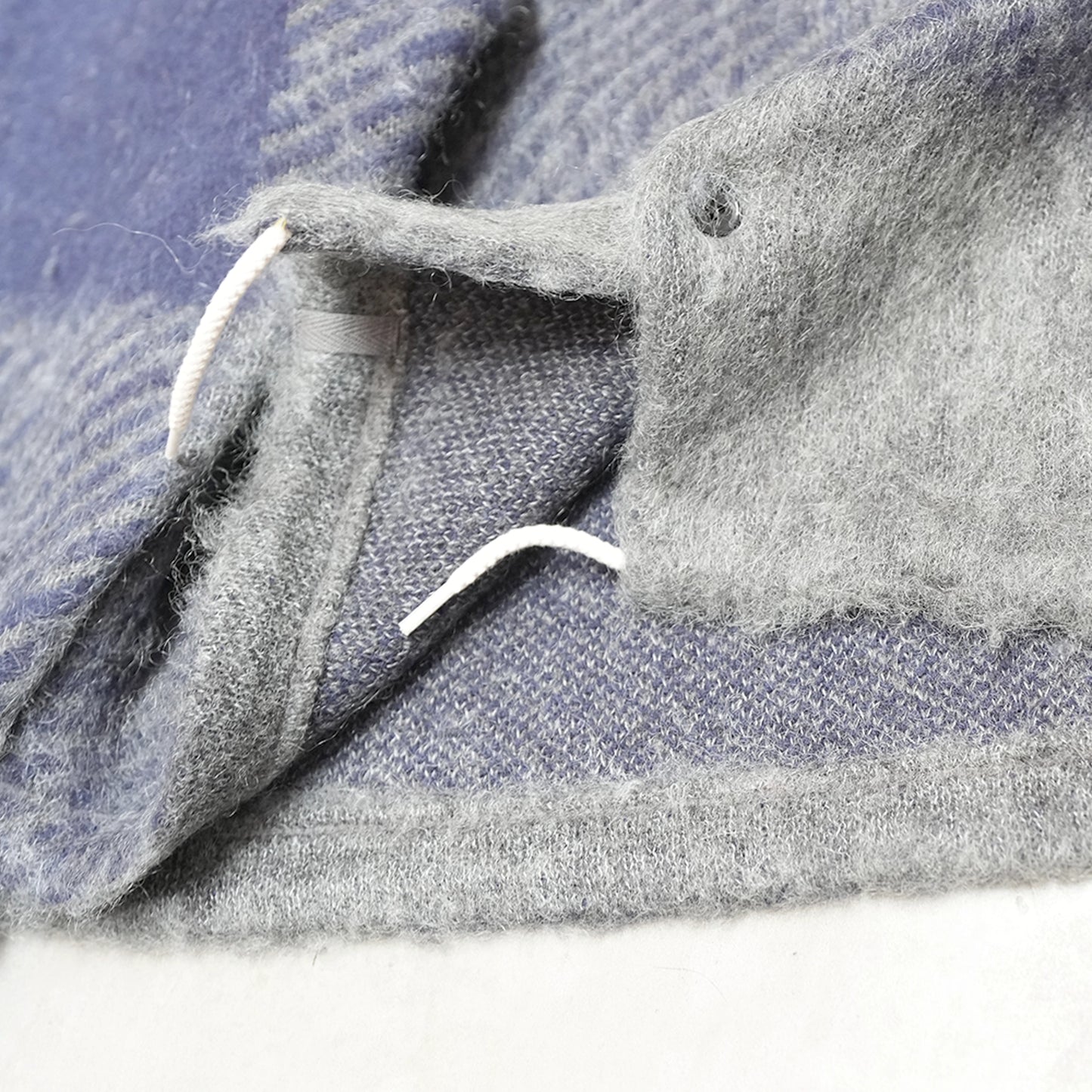 【nanamica】ナナミカ women's Mohair Hooded Shirt Jacket "2Color"