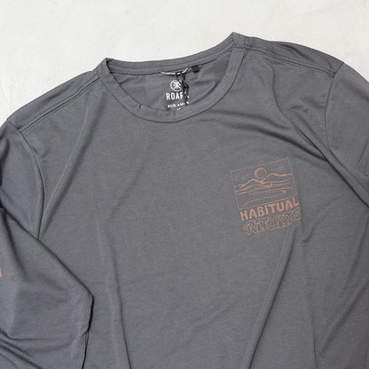 【ROARK RUN AMOK】ロアークランアモック men's Mathis Active LS "Onyx" ※ネコポス可