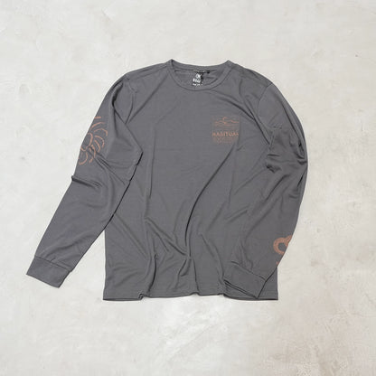 【ROARK RUN AMOK】ロアークランアモック men's Mathis Active LS "Onyx" ※ネコポス可