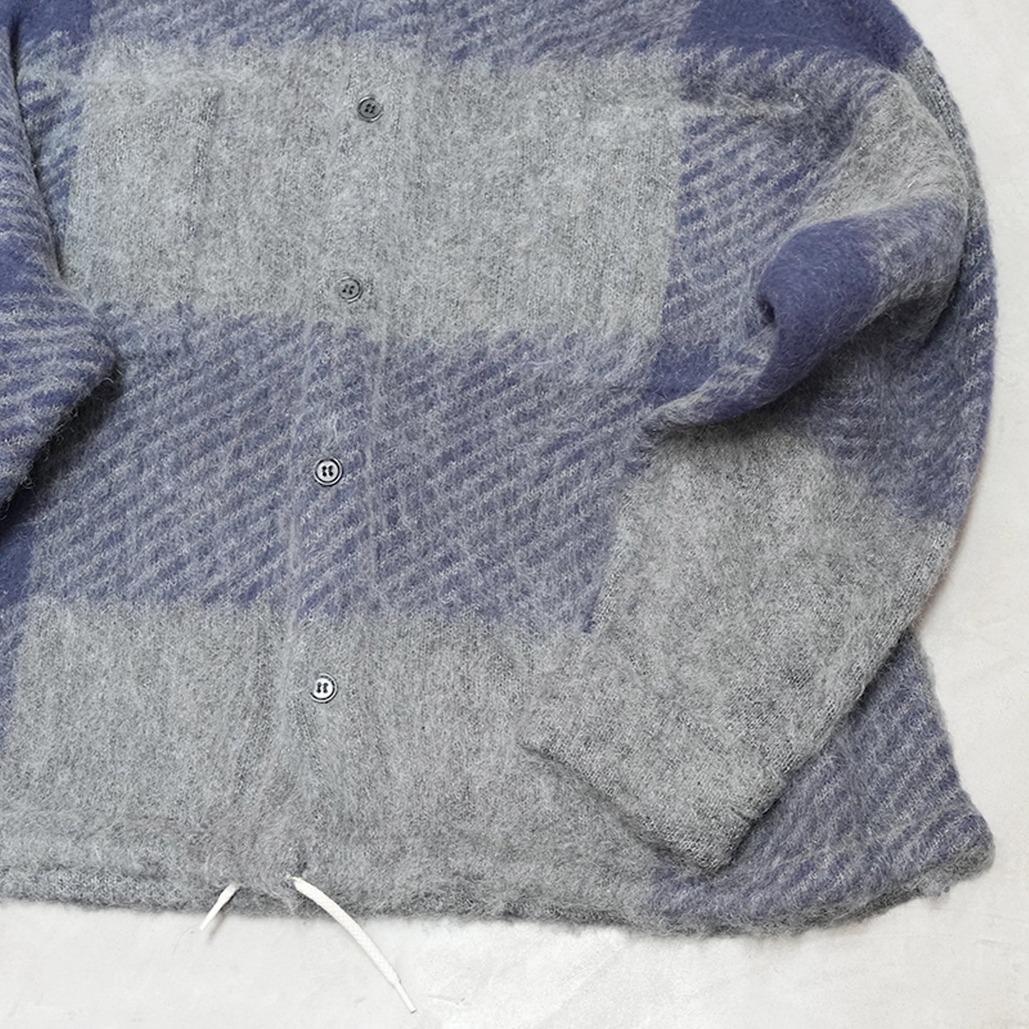 【nanamica】ナナミカ women's Mohair Hooded Shirt Jacket "2Color"