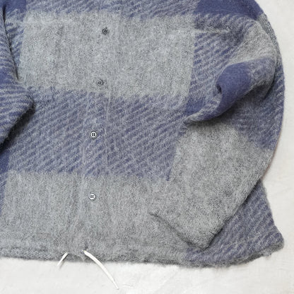 【nanamica】ナナミカ women's Mohair Hooded Shirt Jacket "2Color"