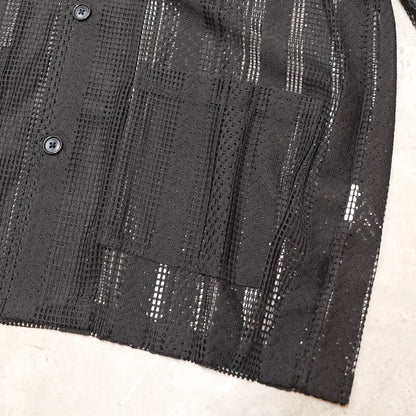 【South2 West8】サウスツーウエストエイト men's Cabana Shirt - Poly Lace Jq. "2Color"