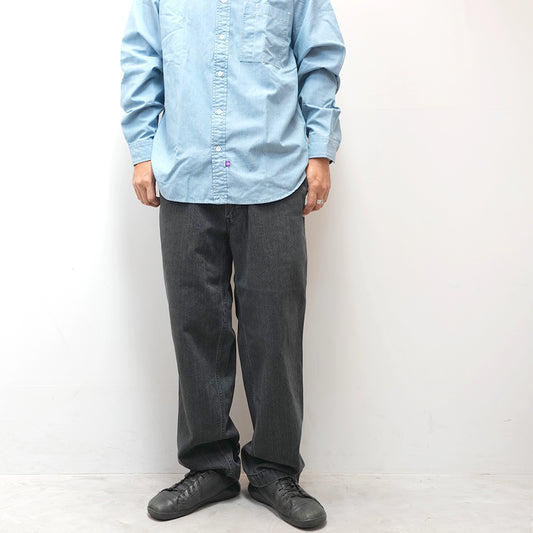 【nanamica】ナナミカ men's Wide Denim Pants "Gray"