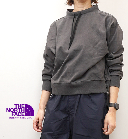 【THE NORTH FACE PURPLE LABEL】ノースフェイスパープルレーベル  women's 9.5oz Cotton Jersey Field Mockneck Pullover