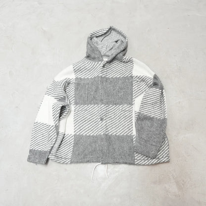 【nanamica】ナナミカ women's Mohair Hooded Shirt Jacket "2Color"