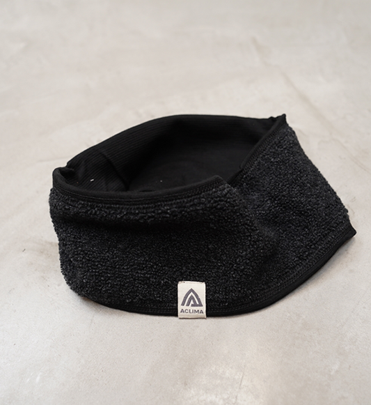 【ACLIMA】 アクリマ WarmWool Headband "Black Motion"