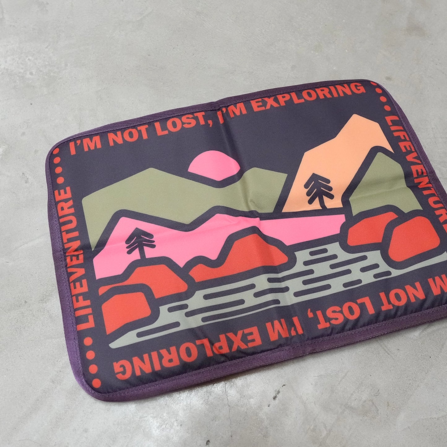 【LIFEVENTURE】ライフベンチャー Sit Mat Mountain