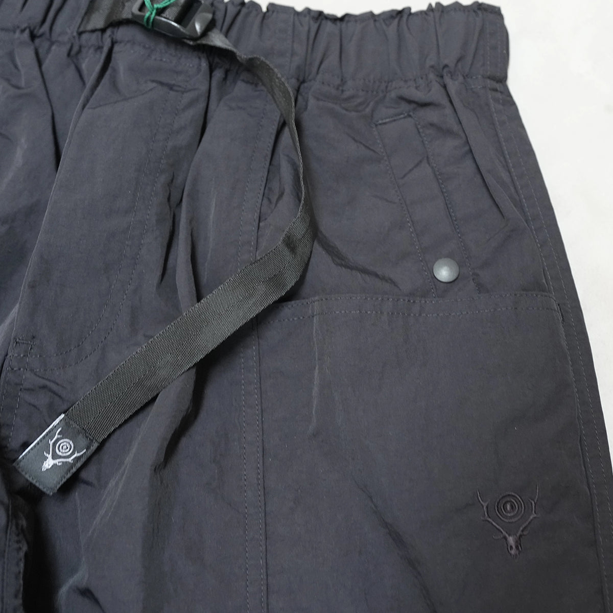 【South2 West8】サウスツーウエストエイト Belted C.S.Pant - Nylon Tussah "2Color"