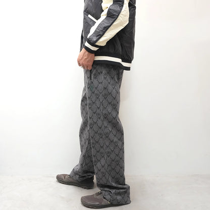 【South2 West8】サウスツーウエストエイト  Trainer Pant-Poly Jq./Skull&Target "Gray"