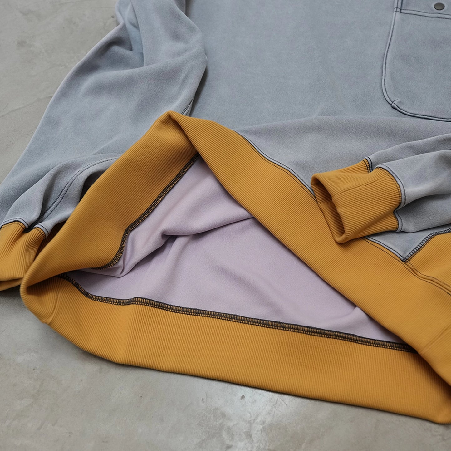 【NFC narifuri】ネイチャーフィールドクラブ ナリフリ NFC ピグメントジャージークルースウェット "2Color”