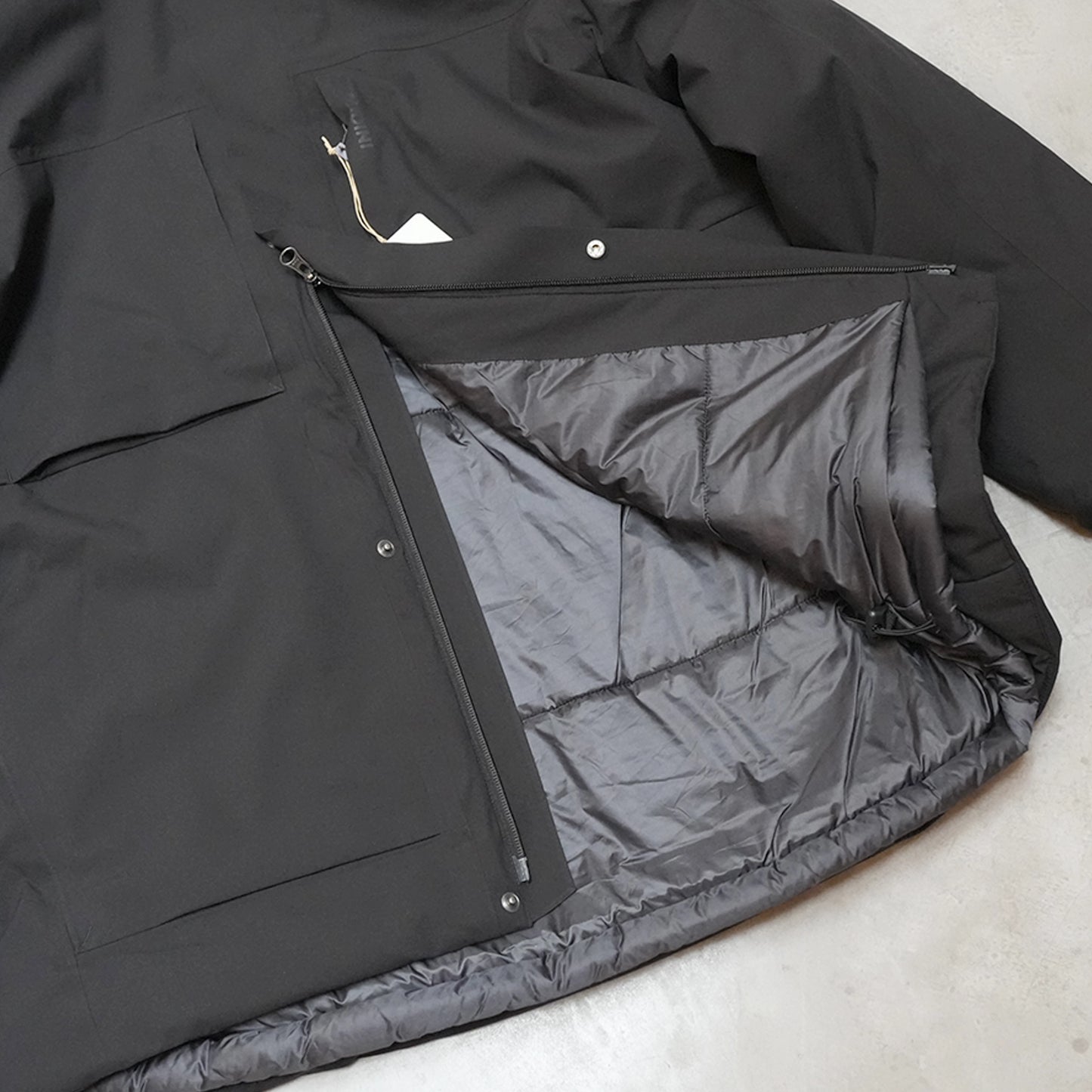 【HOUDINI】フーディニ men's Fall in Jacket II "True Black"