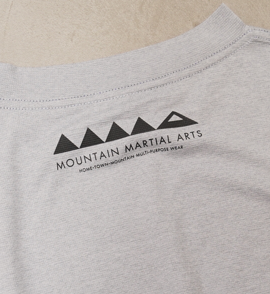 【Mountain Martial Arts】マウンテンマーシャルアーツ unisex MMA_Jerry Ukai Mountain Big Tee "Gray" ※ネコポス可