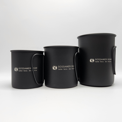 【Gossamer Gear】ゴッサマーギア Titan Single Mug "Black"