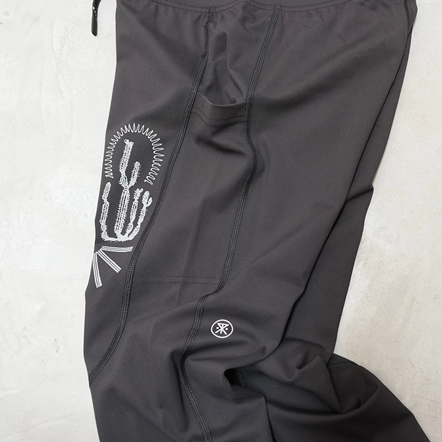 【ROARK RUN AMOK】ロアークランアモック men's Elbert Tights "Black 2" ※ネコポス可