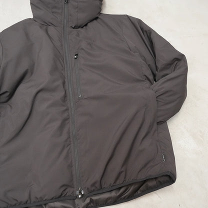 【South2 West8】サウスツーウエストエイト men's Insulator Zipped Parka-Peach Skin "Black"