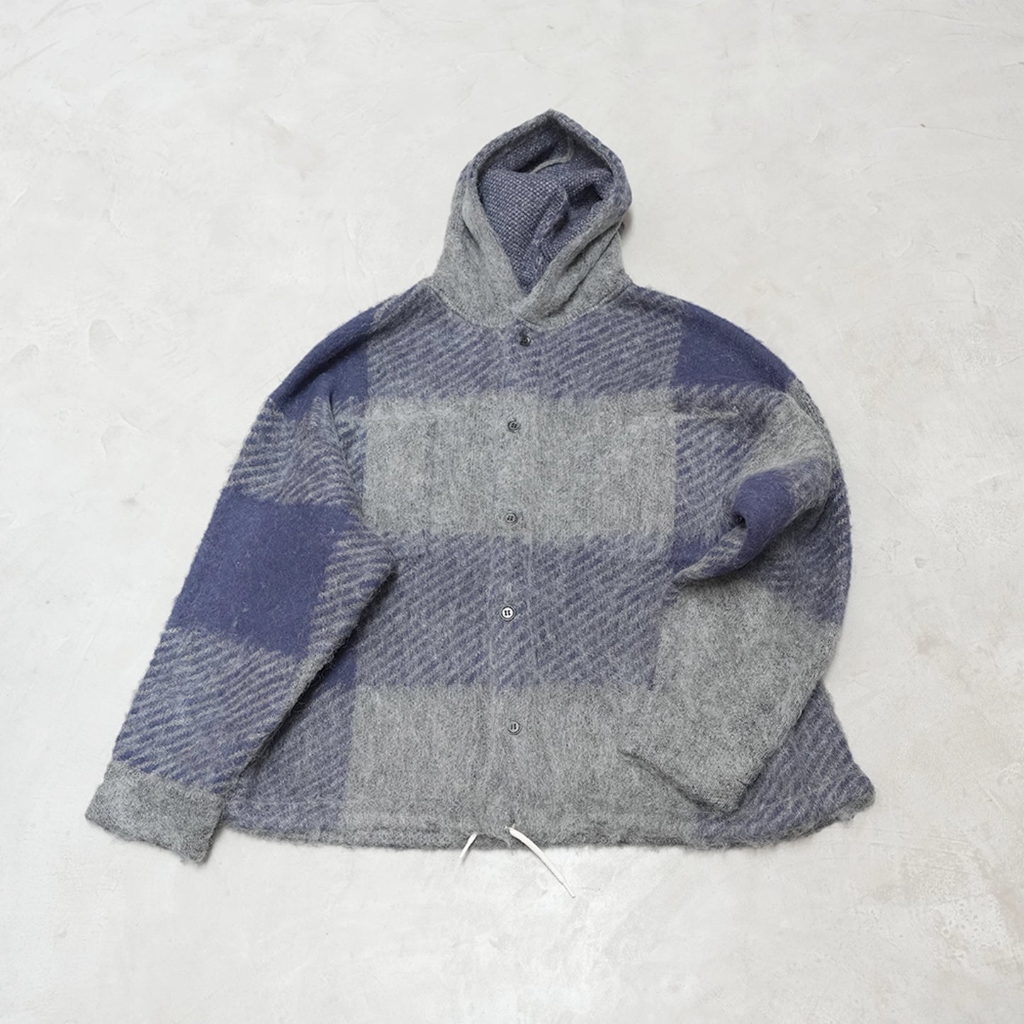 【nanamica】ナナミカ women's Mohair Hooded Shirt Jacket "2Color"