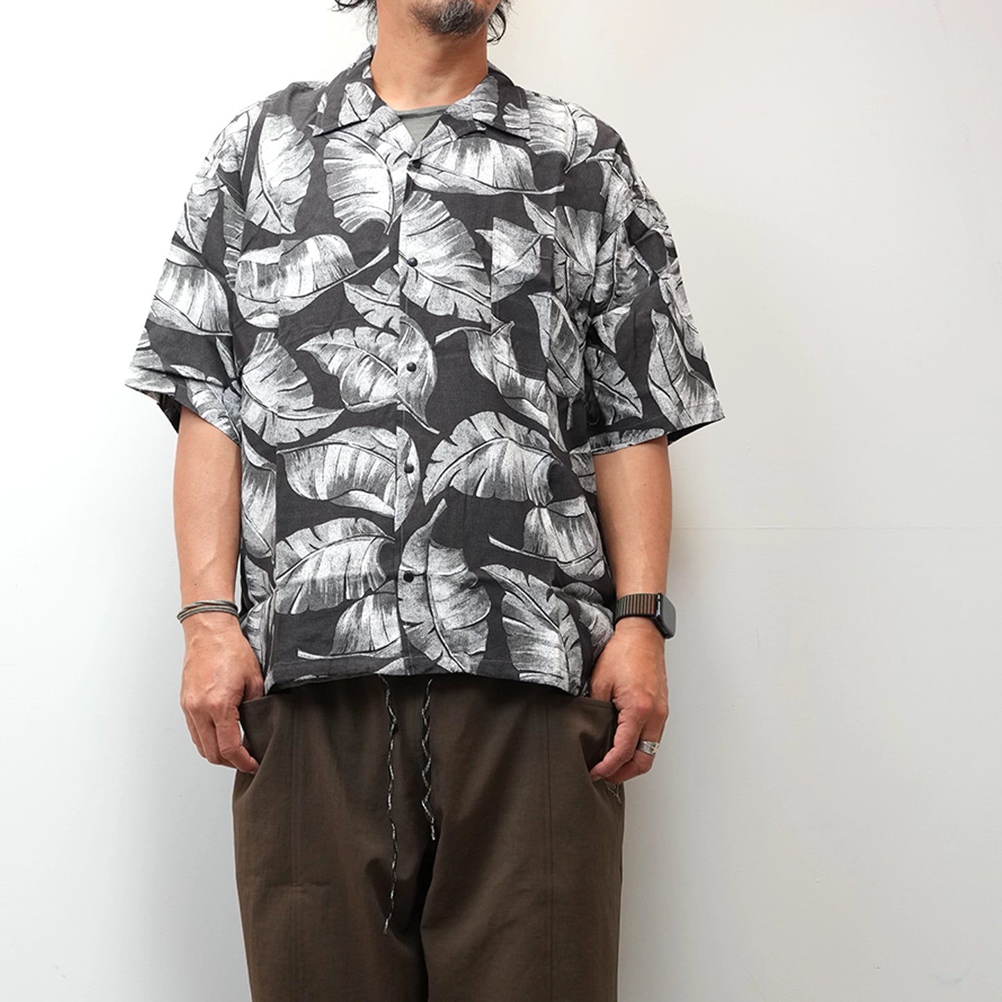 【THE NORTH FACE Purple Label】ノースフェイスパープルレーベル  men's PPA Field Shirt "Asphalt Gray"