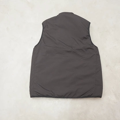 【South2 West8】サウスツーウエストエイト men's Insulator Vest-Poly Peach Skin "Black"