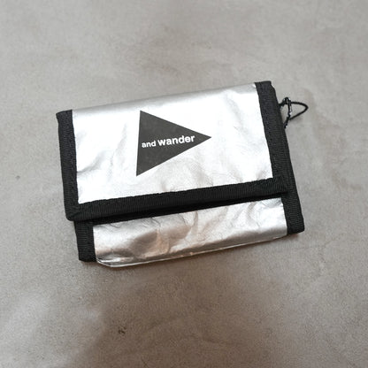 【and wander】アンドワンダー compact wallet "2Color" ※ネコポス可