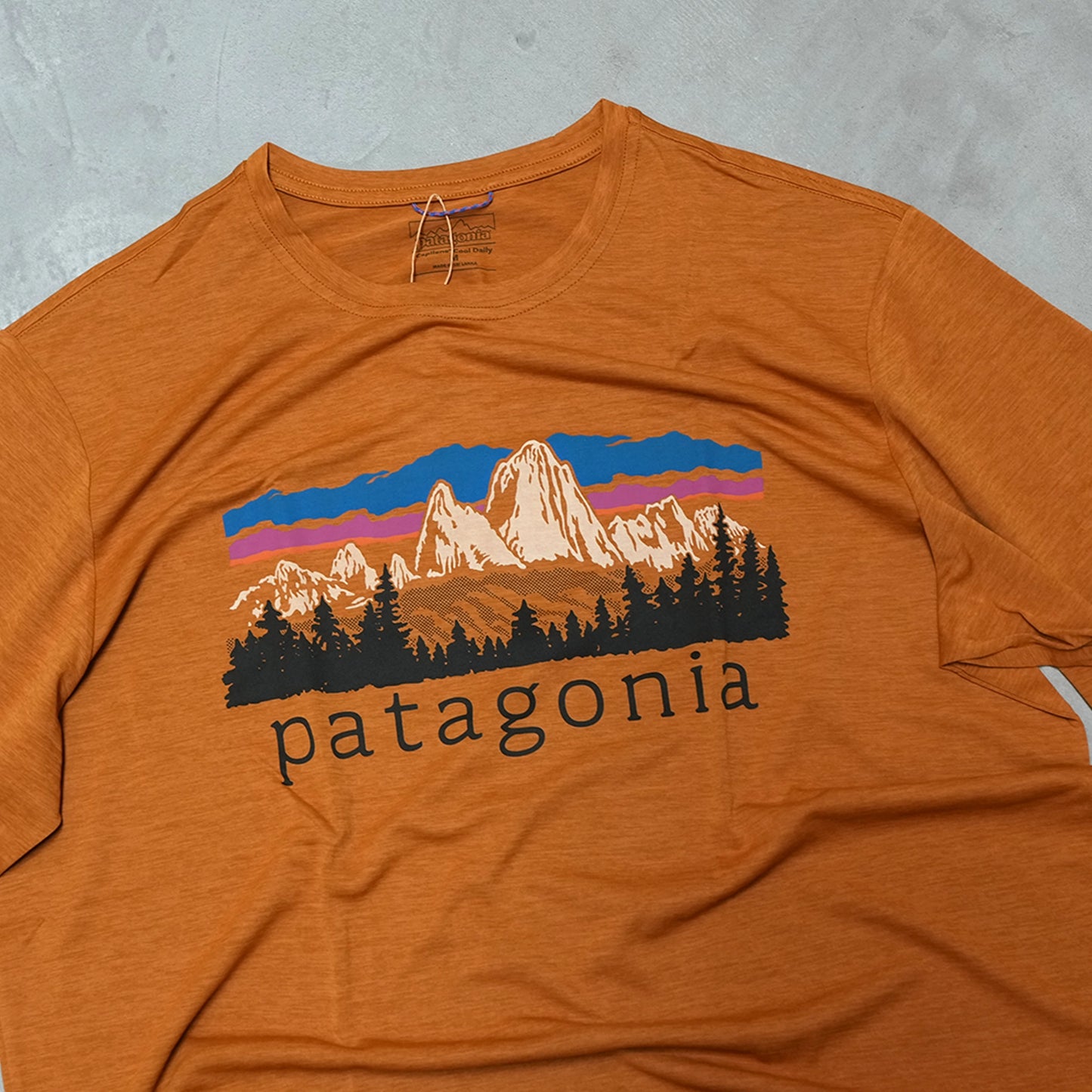 【patagonia】パタゴニア men's Capilene Cool Daily Shirt (Fitzroy Foothills) "CINX" ※ネコポス可
