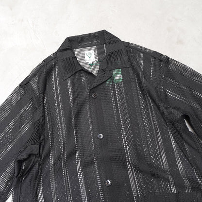 【South2 West8】サウスツーウエストエイト men's Cabana Shirt - Poly Lace Jq. "2Color"