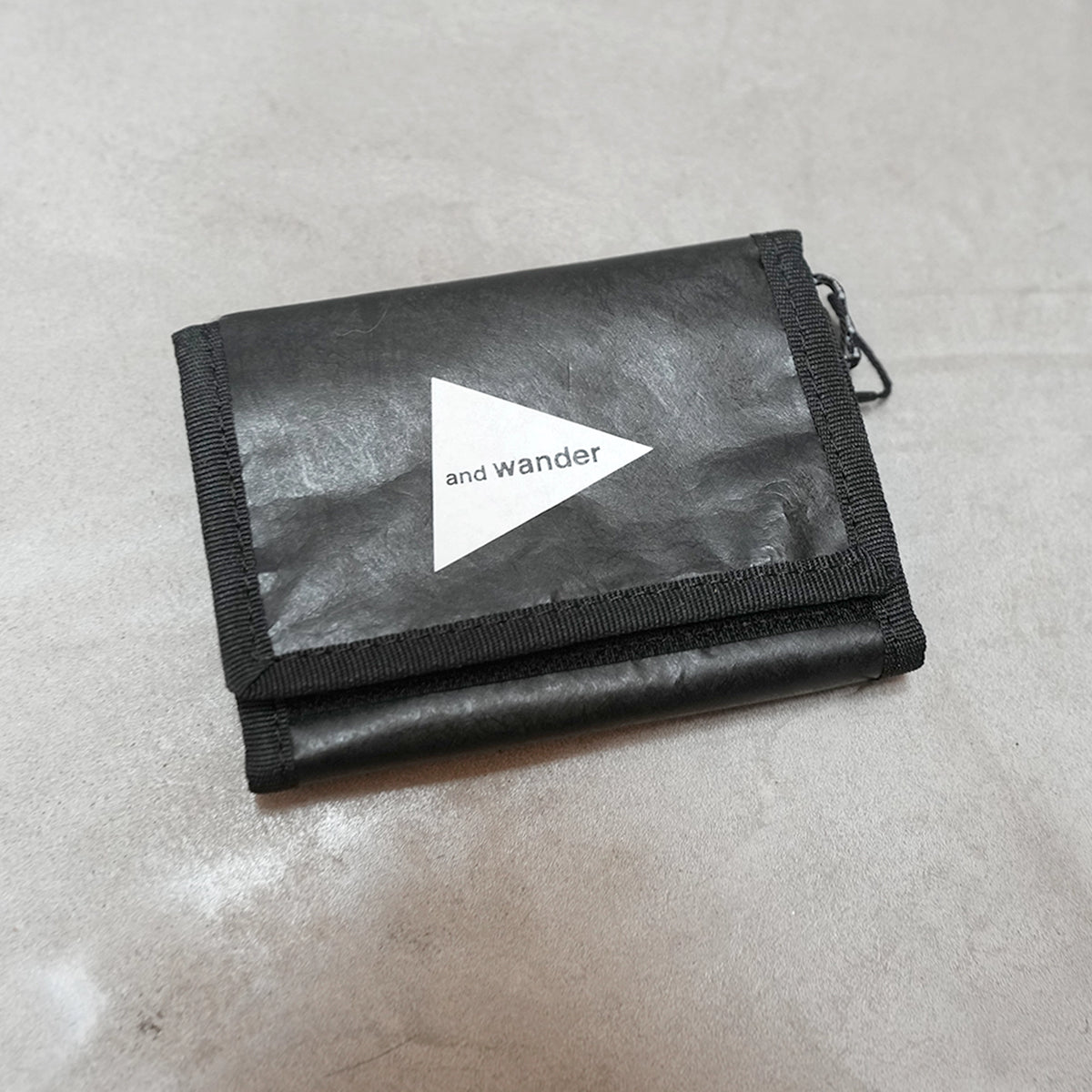 【and wander】アンドワンダー compact wallet "2Color" ※ネコポス可