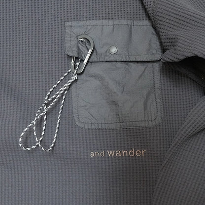 【and wander】アンドワンダー women's PE waffle dress "2Color"