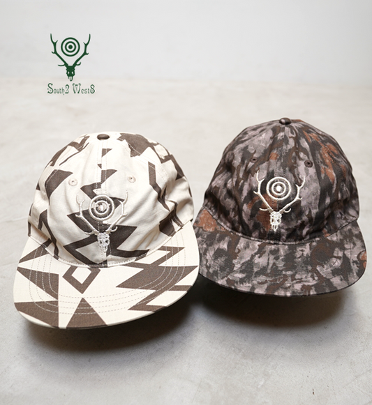 【South2 West8】サウスツーウエストエイト Baseball Cap-Cotton Ripstop/Printed "2Color" ※ネコポス可