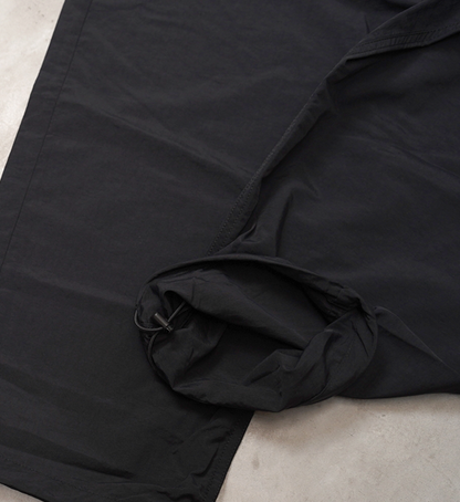 【THE NORTH FACE PURPLE LABEL】ノースフェイスパープルレーベル men's Nylon Tussah Field Pants "Black"