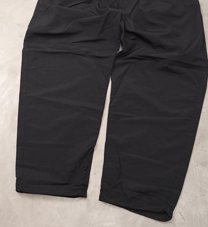 【THE NORTH FACE PURPLE LABEL】ノースフェイスパープルレーベル men's Nylon Tussah Field Pants "Black"