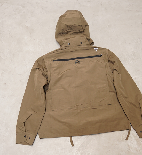 【South2 West8】サウスツーウエストエイト men's Tenkara Trout Parka-C/N Grosgrain "2Color"