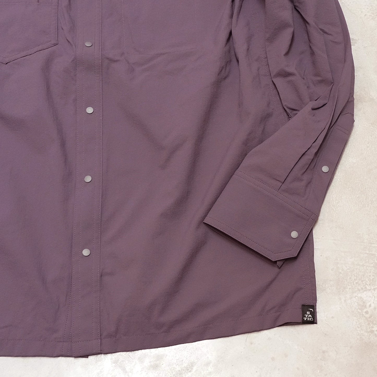 【STATIC】スタティック unisex Merced River L/S Shirts "2Color"