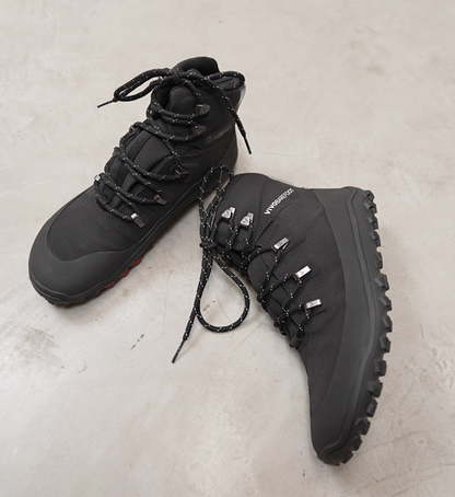 【VIVOBAREFOOT】ヴィヴォ ベアフット men's Tracker Textile AT "Obsidian"