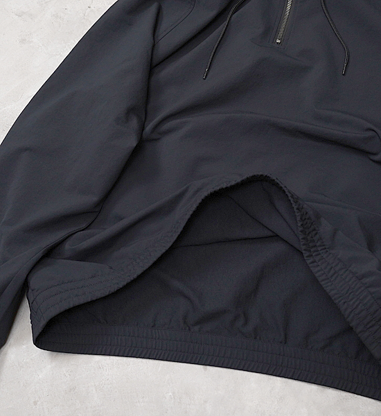 【nanamica】ナナミカ men's ALPHADRY Hoodie "Black"