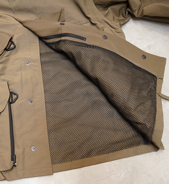 【South2 West8】サウスツーウエストエイト men's Tenkara Trout Parka-C/N Grosgrain "2Color"