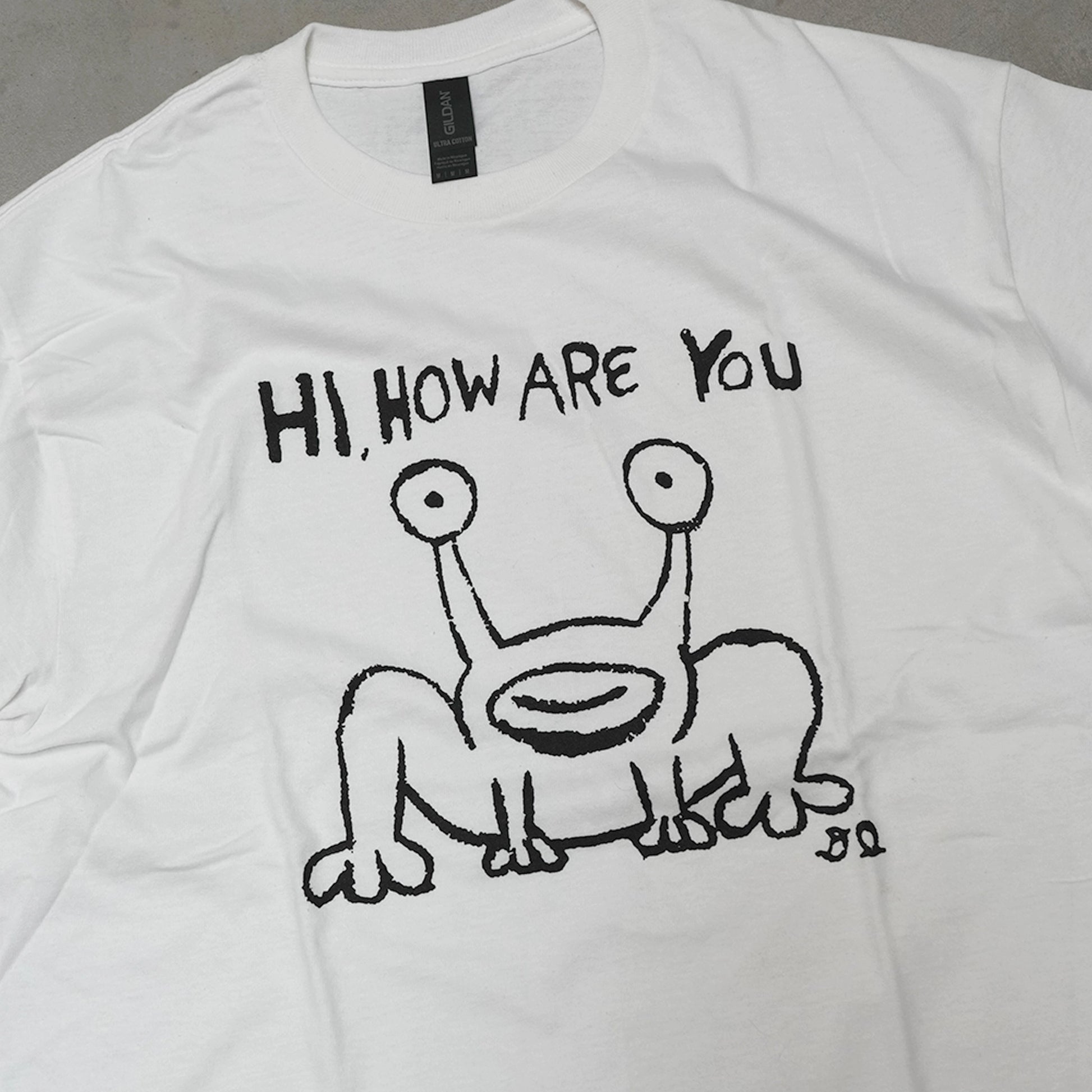 Daniel Johnston ダニエルジョンストン S/S Print Tee 'Hi How Are You