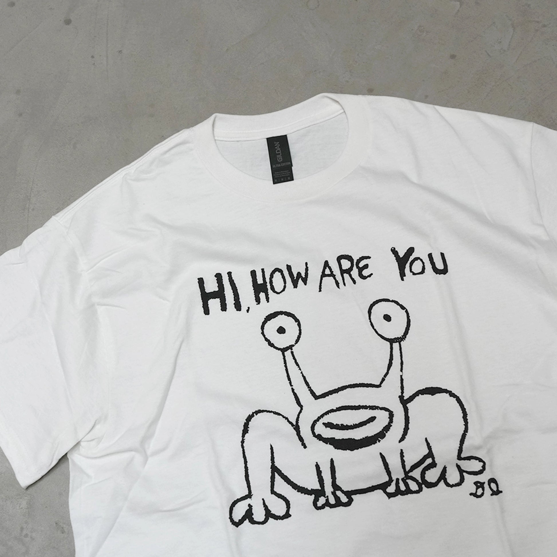 Daniel Johnston ダニエルジョンストン S/S Print Tee 'Hi How Are You