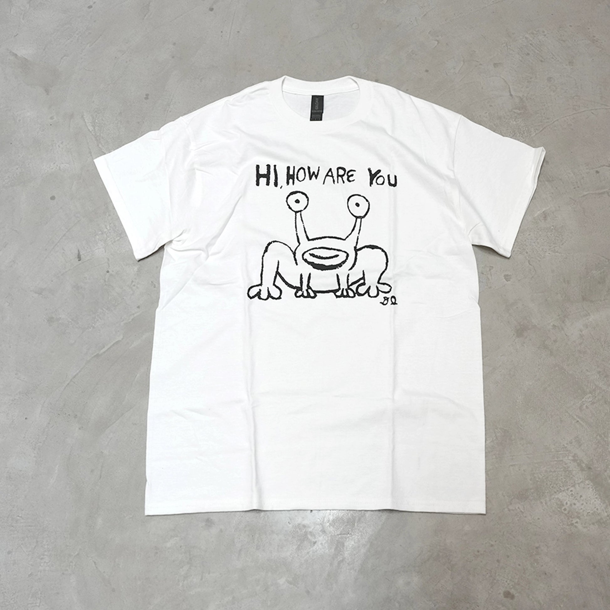 Daniel Johnston ダニエルジョンストン S/S Print Tee 'Hi How Are You
