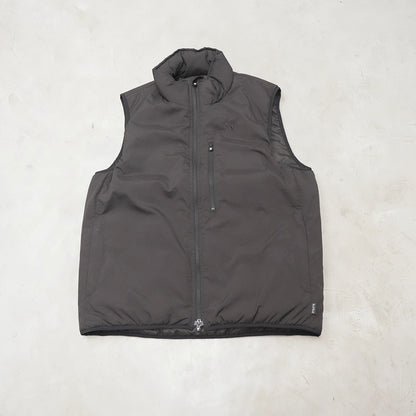 【South2 West8】サウスツーウエストエイト men's Insulator Vest-Poly Peach Skin "Black"