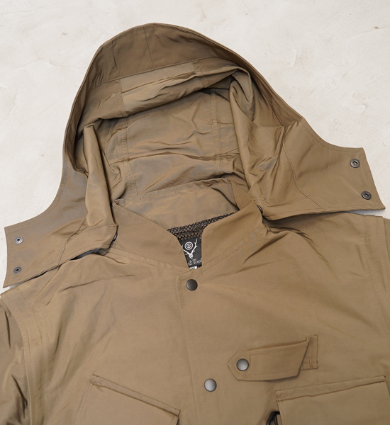 【South2 West8】サウスツーウエストエイト men's Tenkara Trout Parka-C/N Grosgrain "2Color"