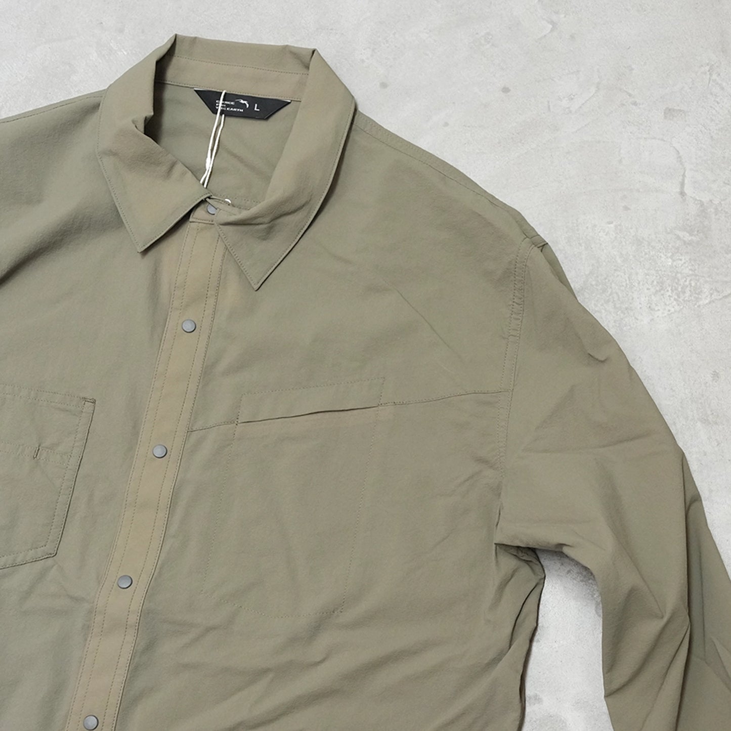 【STATIC】スタティック unisex Merced River L/S Shirts "2Color"