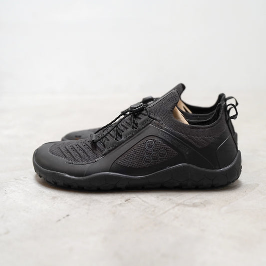 【VIVOBAREFOOT】ヴィヴォ ベアフット men's Primus Trail Knit FG "Obsidian×Obsidian"