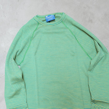 【WILDERNESS WEAR】ウィルダネスウェア PolyPRO+ 190 Long Sleeve Crew Neck Top Stripe "3Color"