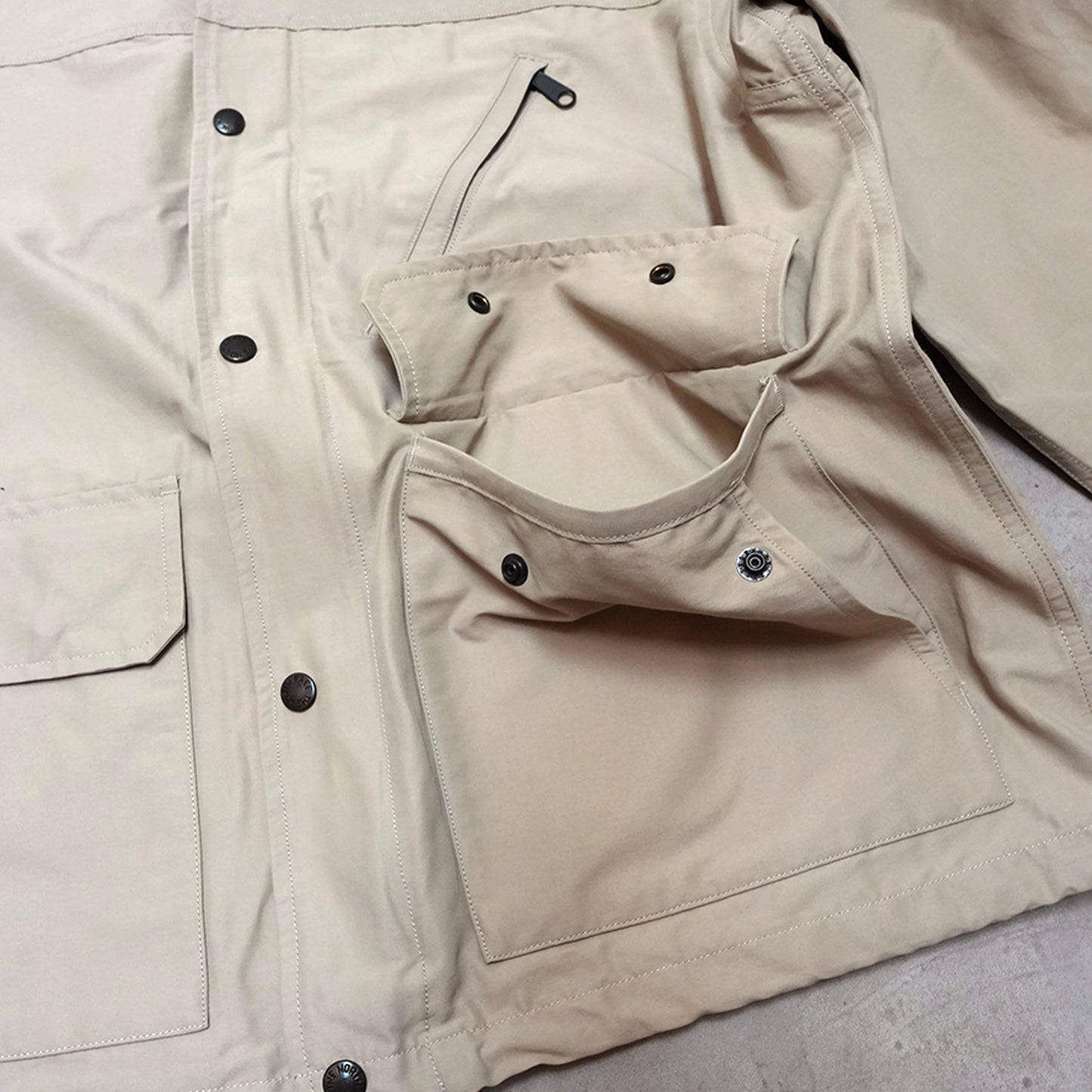 【THE NORTH FACE Purple Label】ノースフェイスパープルレーベル  men's Double Peak Field Jacket "Beige"