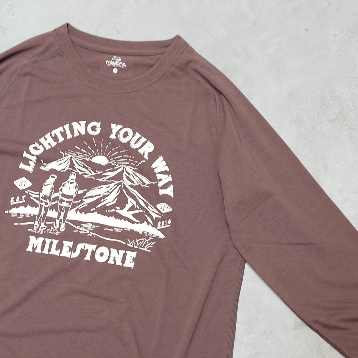 【milestone】マイルストーン unisex milestone Original Long Sleeve T-Shirt Canvas "National Park" "2Color" ※ネコポス可